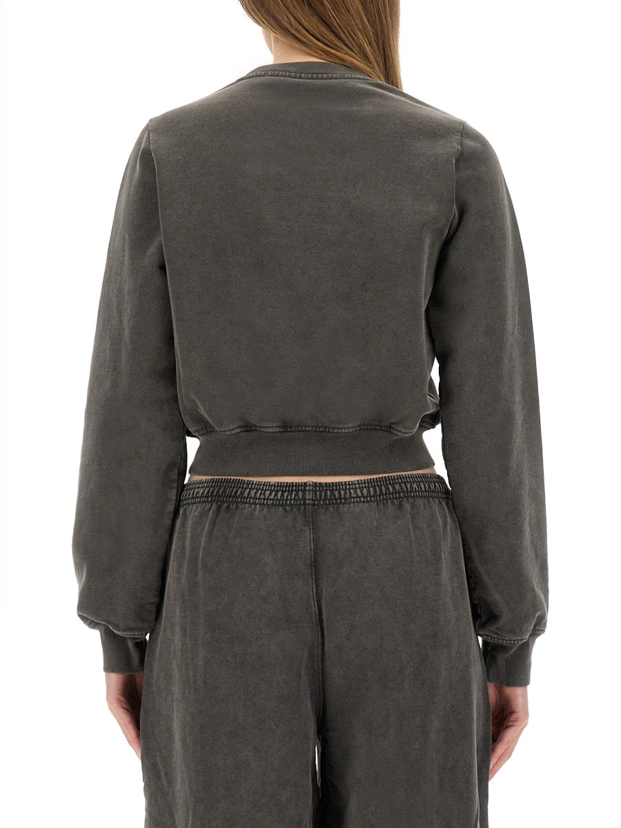 "SHRUNKEN SNAP" CARDIGAN