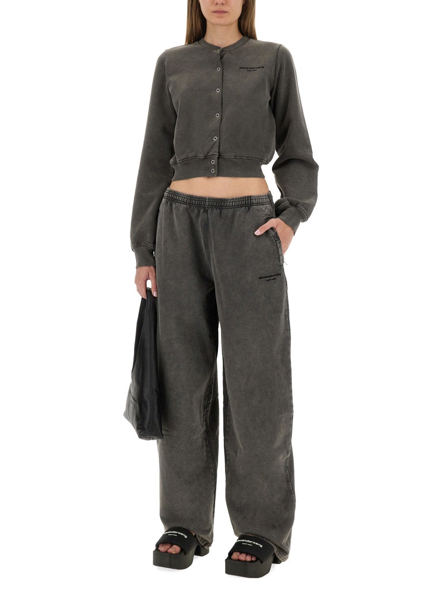 "SHRUNKEN SNAP" CARDIGAN
