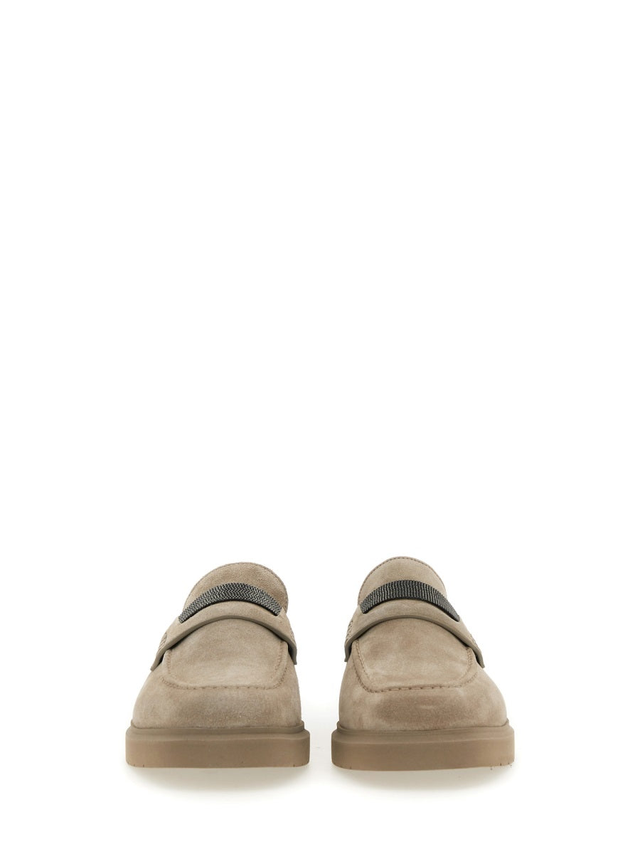 SUEDE "PENNY" LOAFER