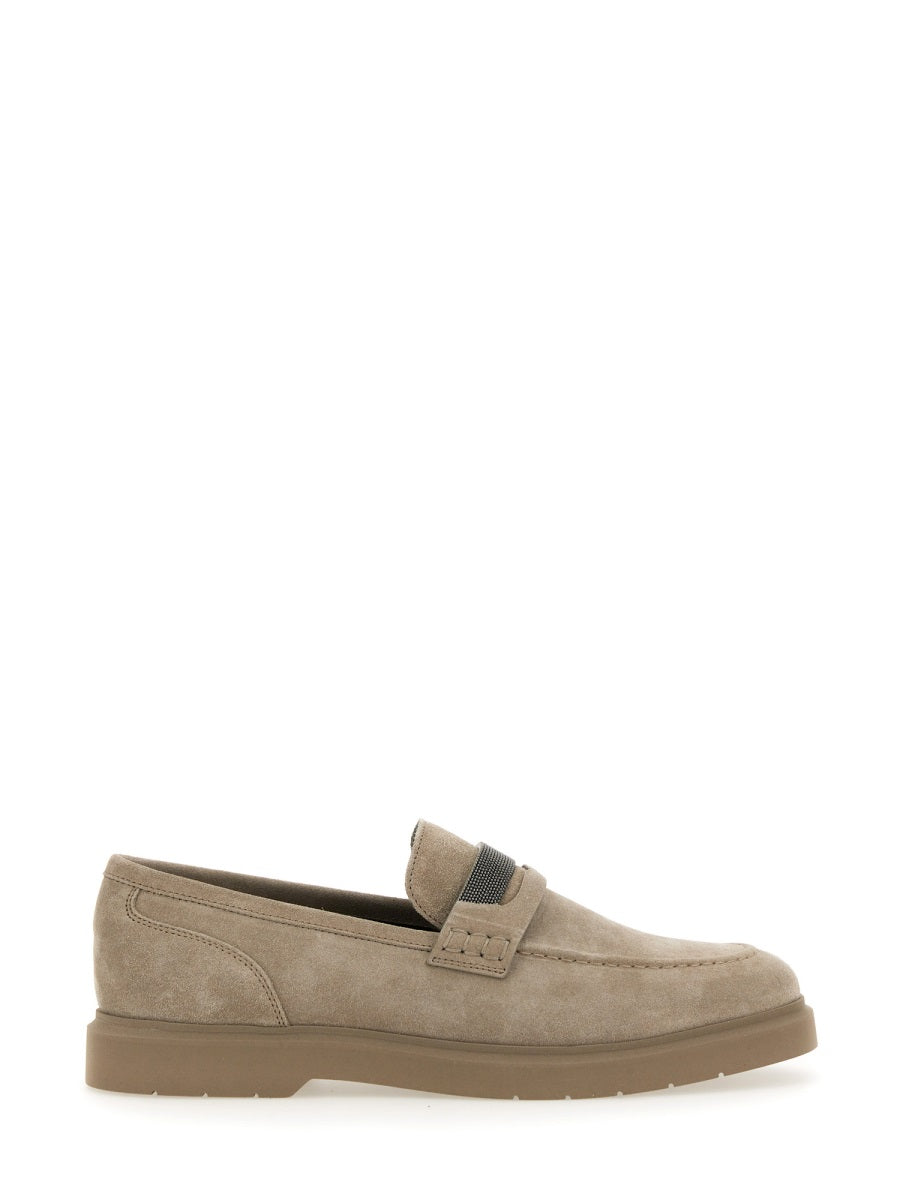 SUEDE "PENNY" LOAFER