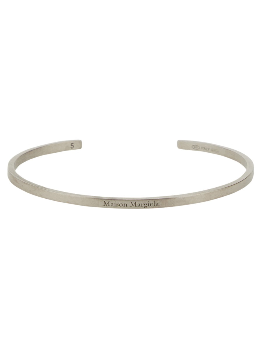 OPEN BRACELET WITH LOGO