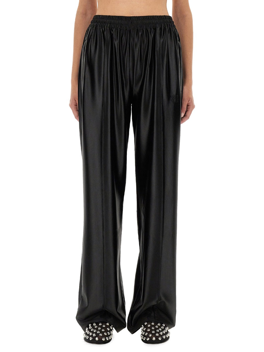 SATIN FAILLE SPORT PANTS