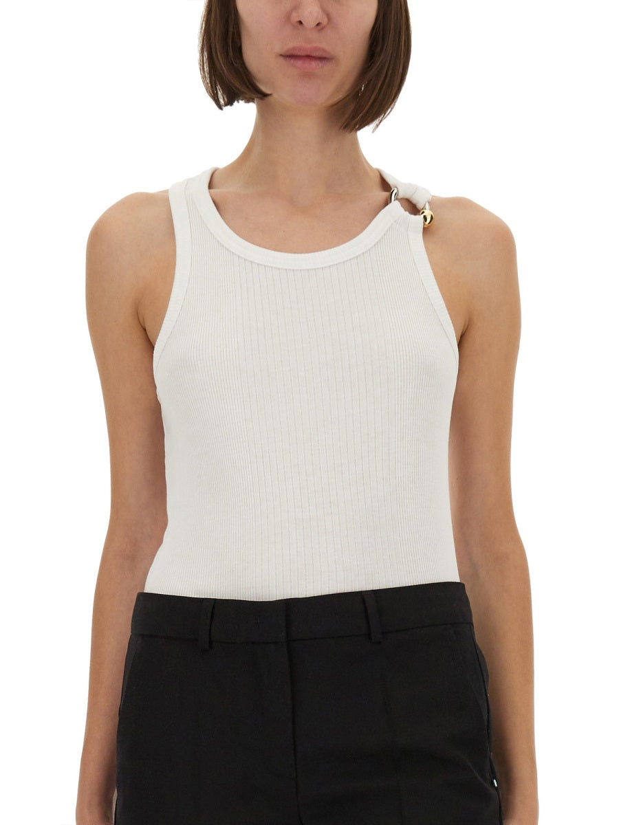 TANK TOP WITH PIERCING