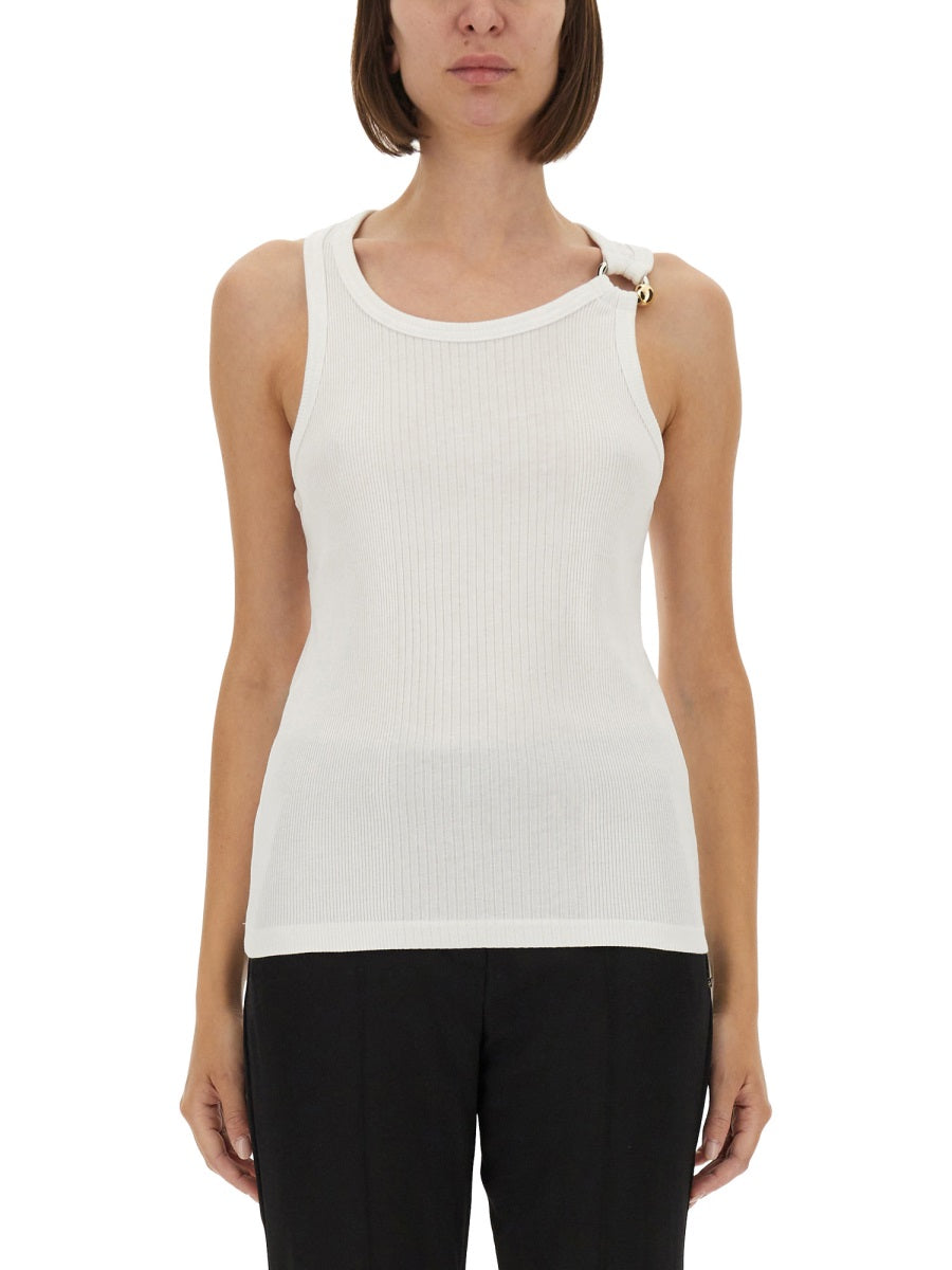 TANK TOP WITH PIERCING
