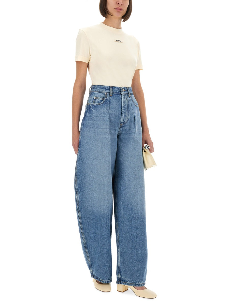 DENIM PANTS "DE-NIMES OVALO"