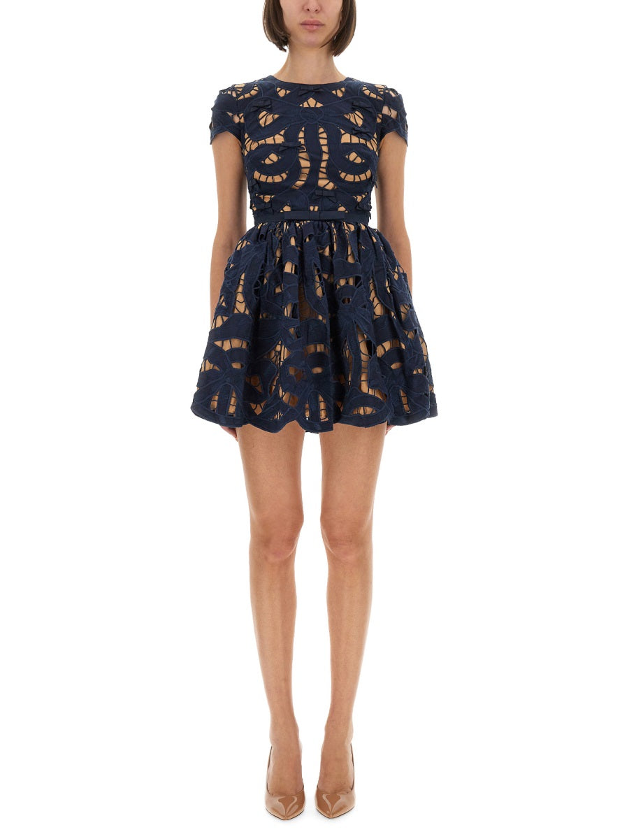 MINI DRESS WITH BOW