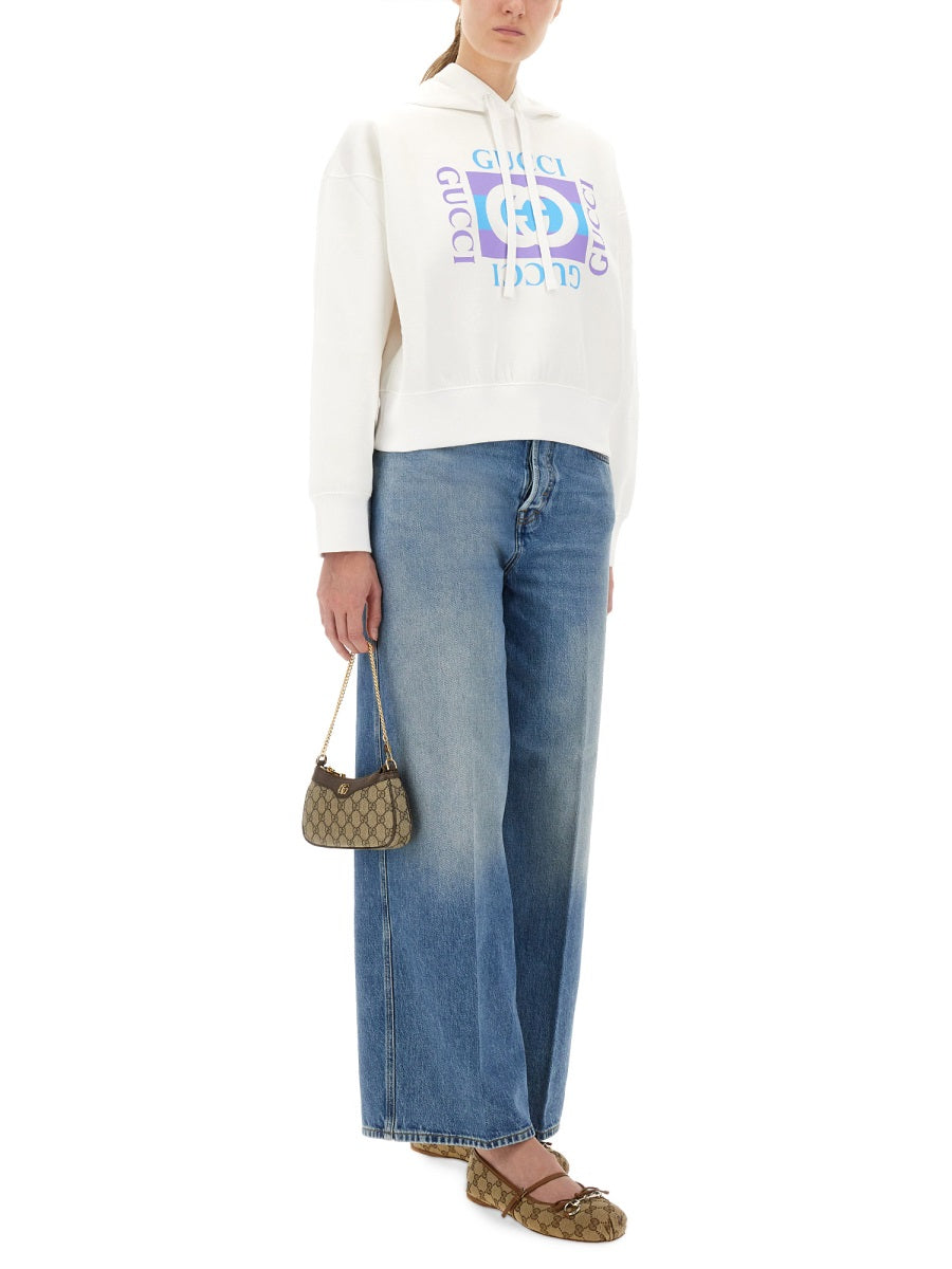 "WIDE-LEG" JEANS