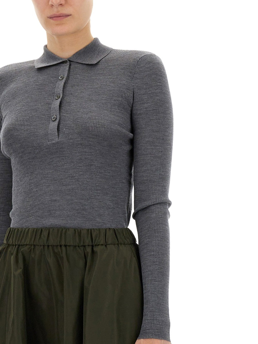 WOOL POLO SHIRT