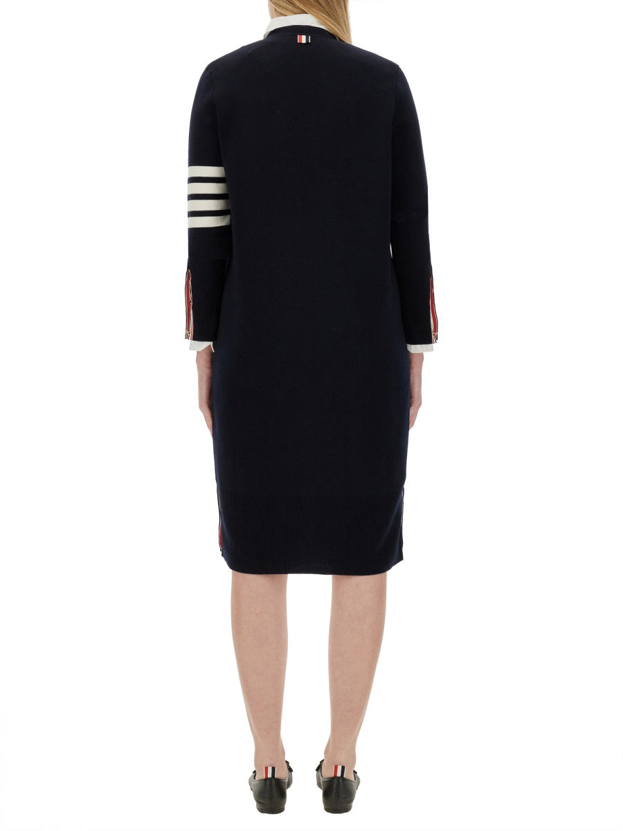 4BAR LONG CARDIGAN