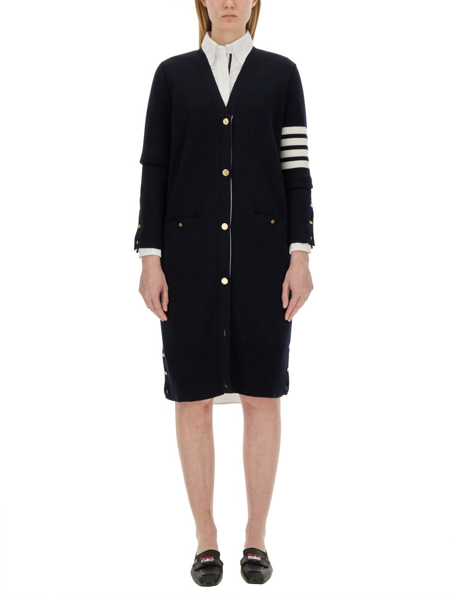 4BAR LONG CARDIGAN