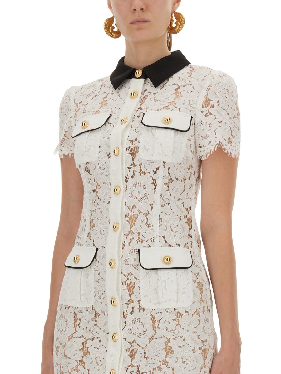 LACE MINI DRESS