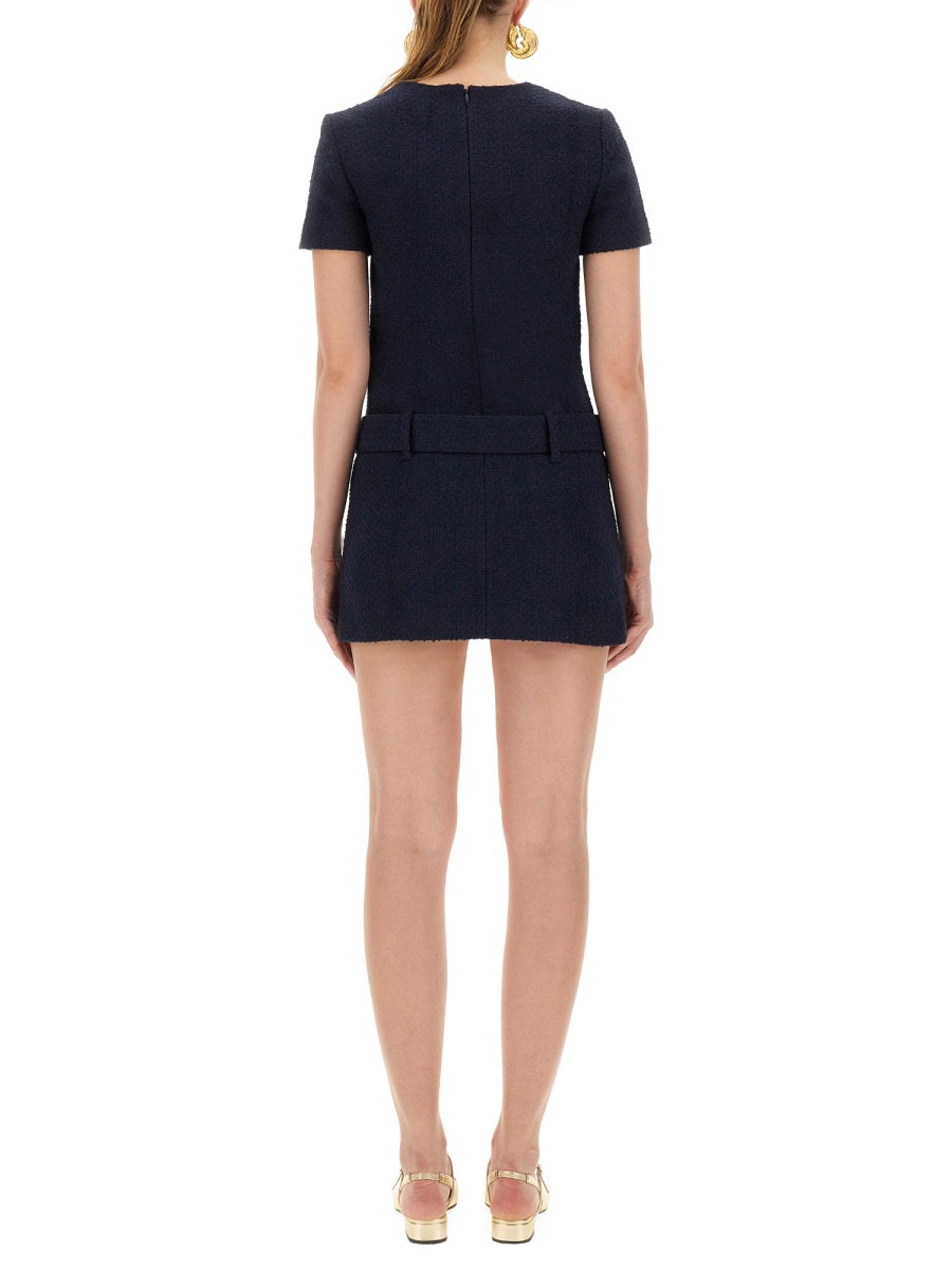 MINI BOUCLE DRESS