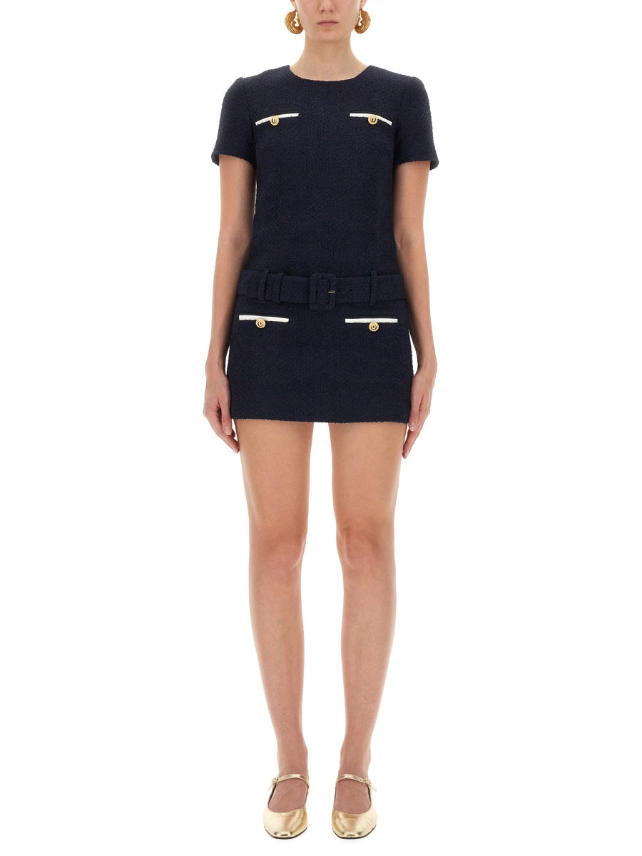 MINI BOUCLE DRESS
