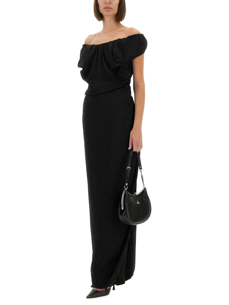 "GINNIE AMBER" LONG DRESS