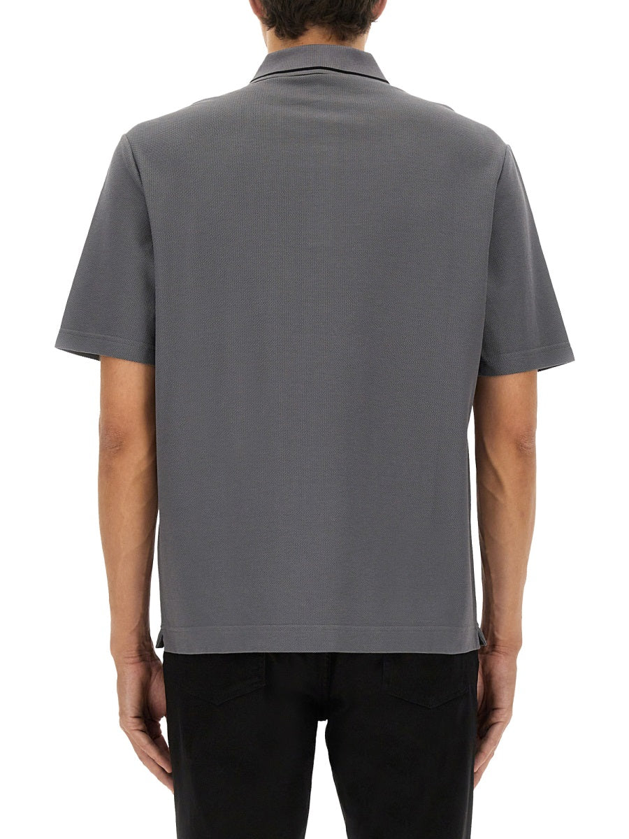 COTTON PIQUE POLO