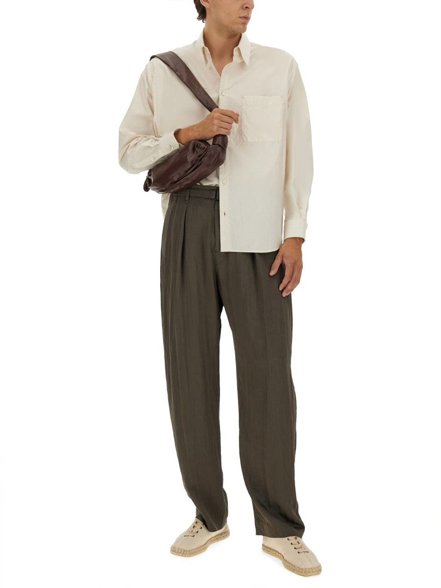 COTTON AND SILK SHIRT