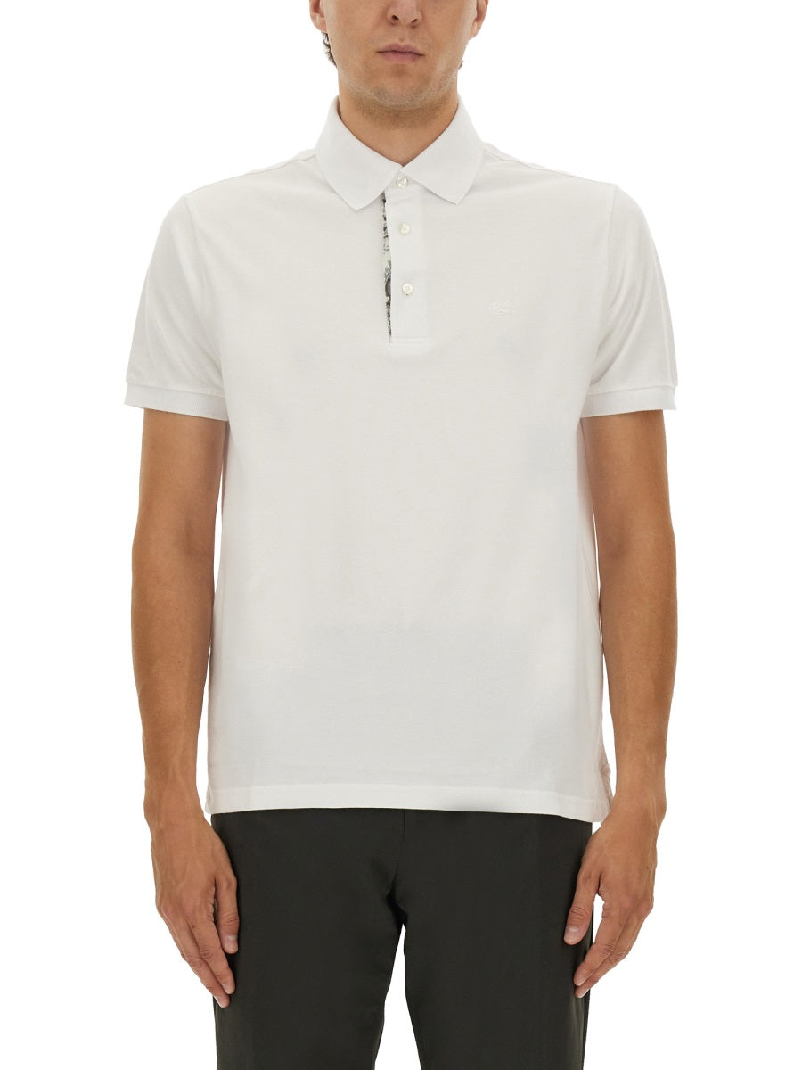 POLO SHIRT WITH EMBROIDERED PEGASUS