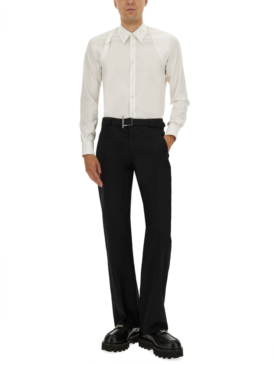 PANTS WITH "T-BAR" BELT