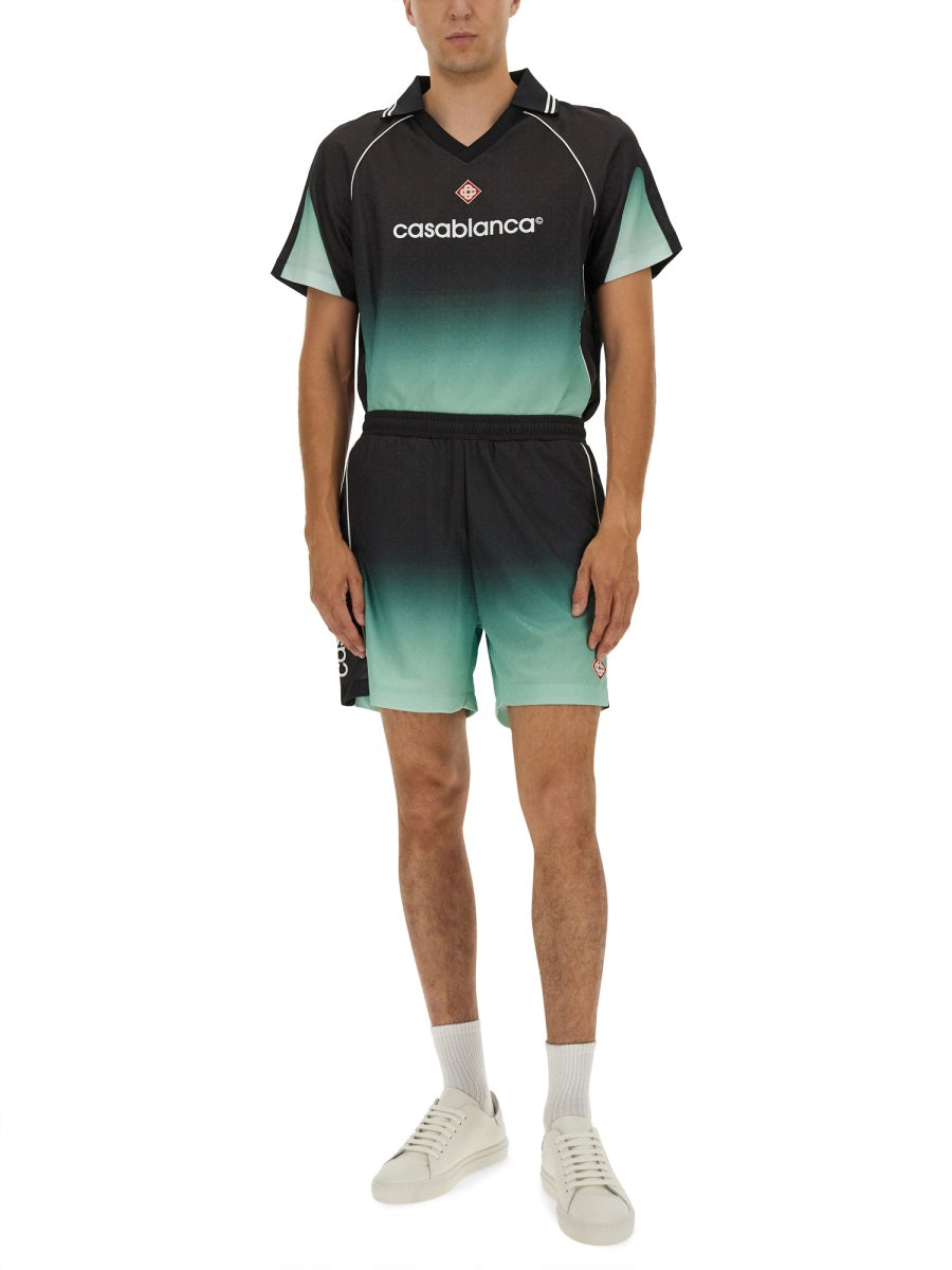 JACQUARD FOOTBALL SHORTS