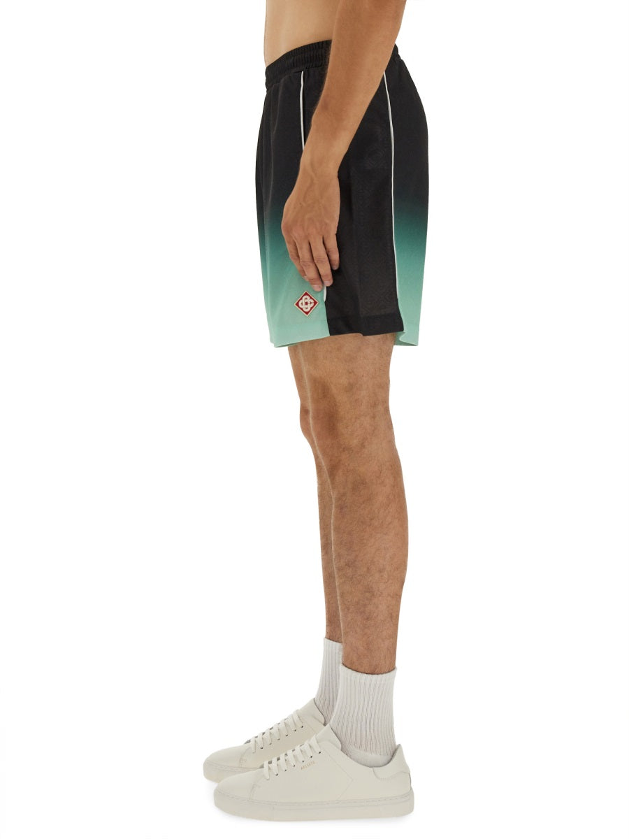 JACQUARD FOOTBALL SHORTS