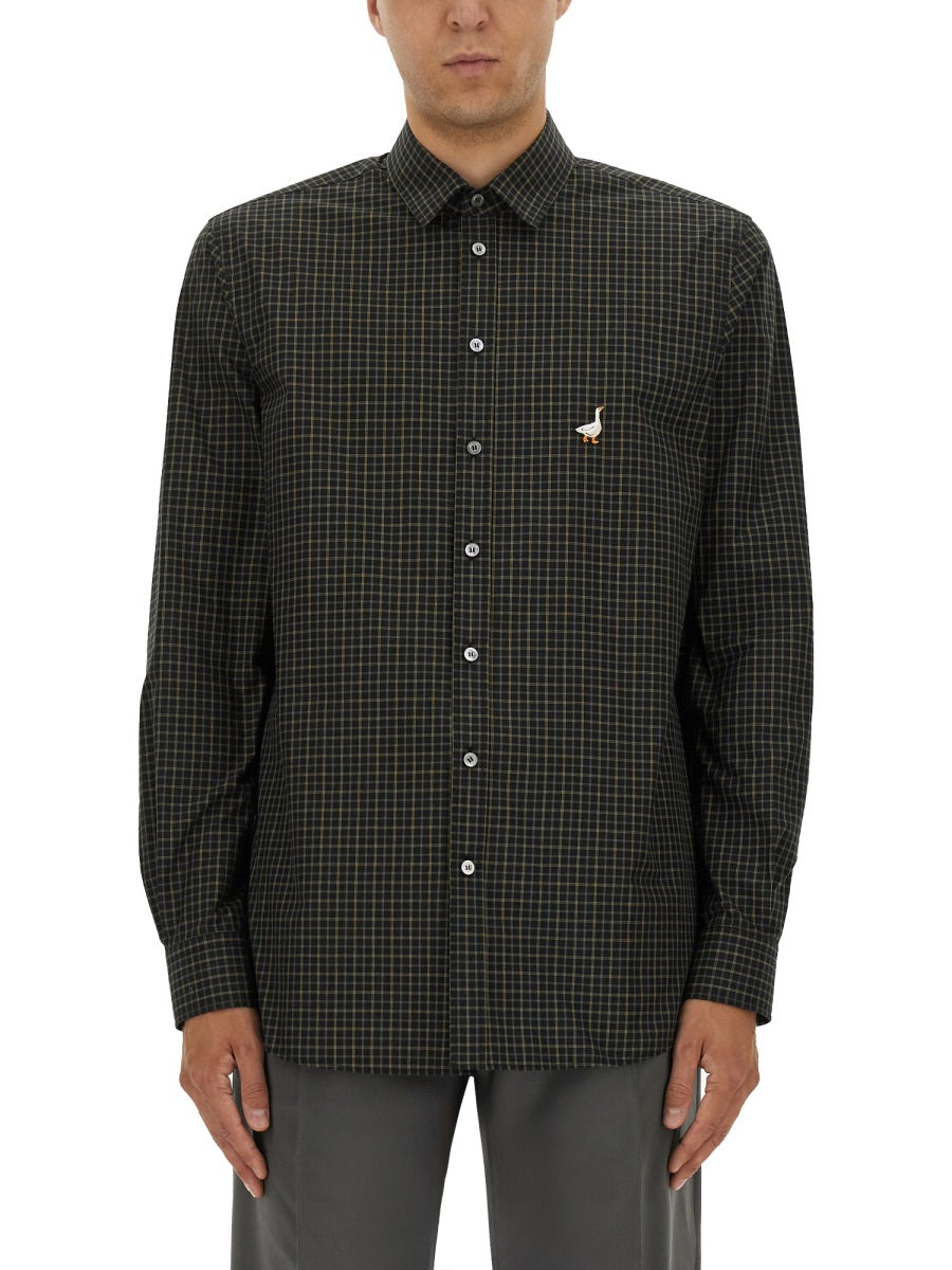 SHIRT WITH GOOSE EMBROIDERY