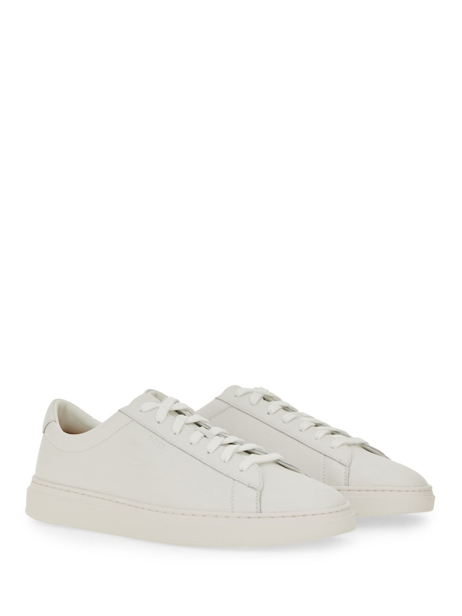 GRAINED LEATHER SNEAKER