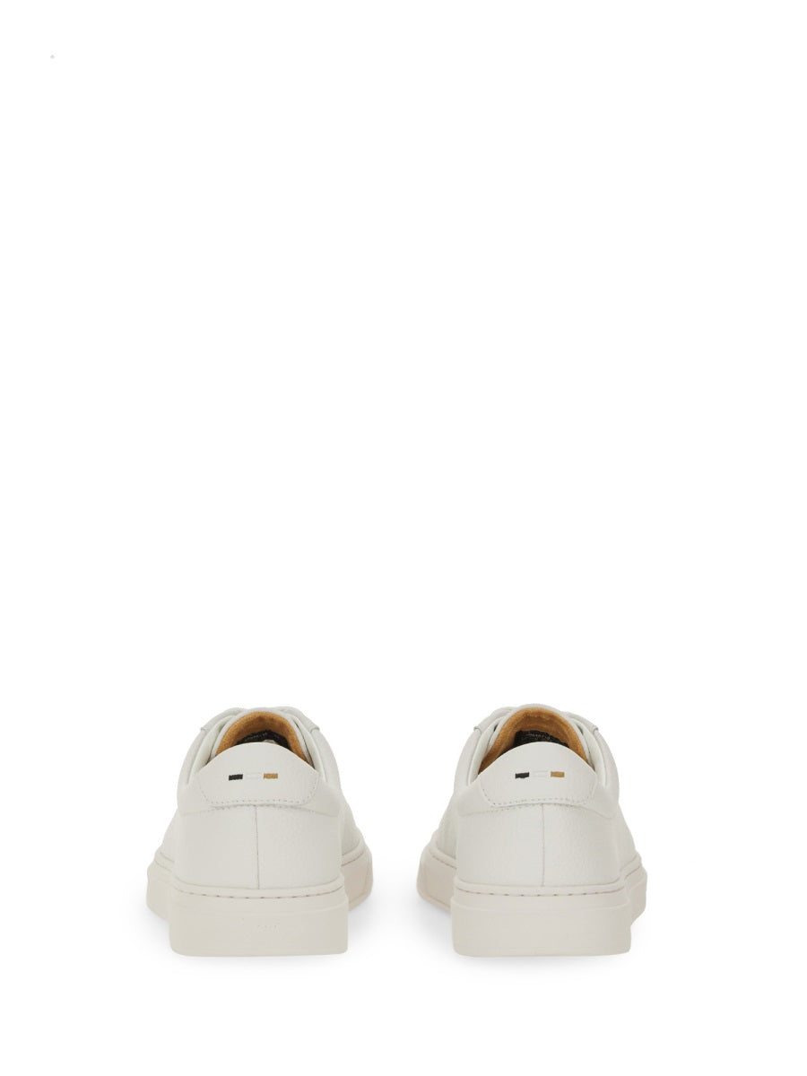 GRAINED LEATHER SNEAKER
