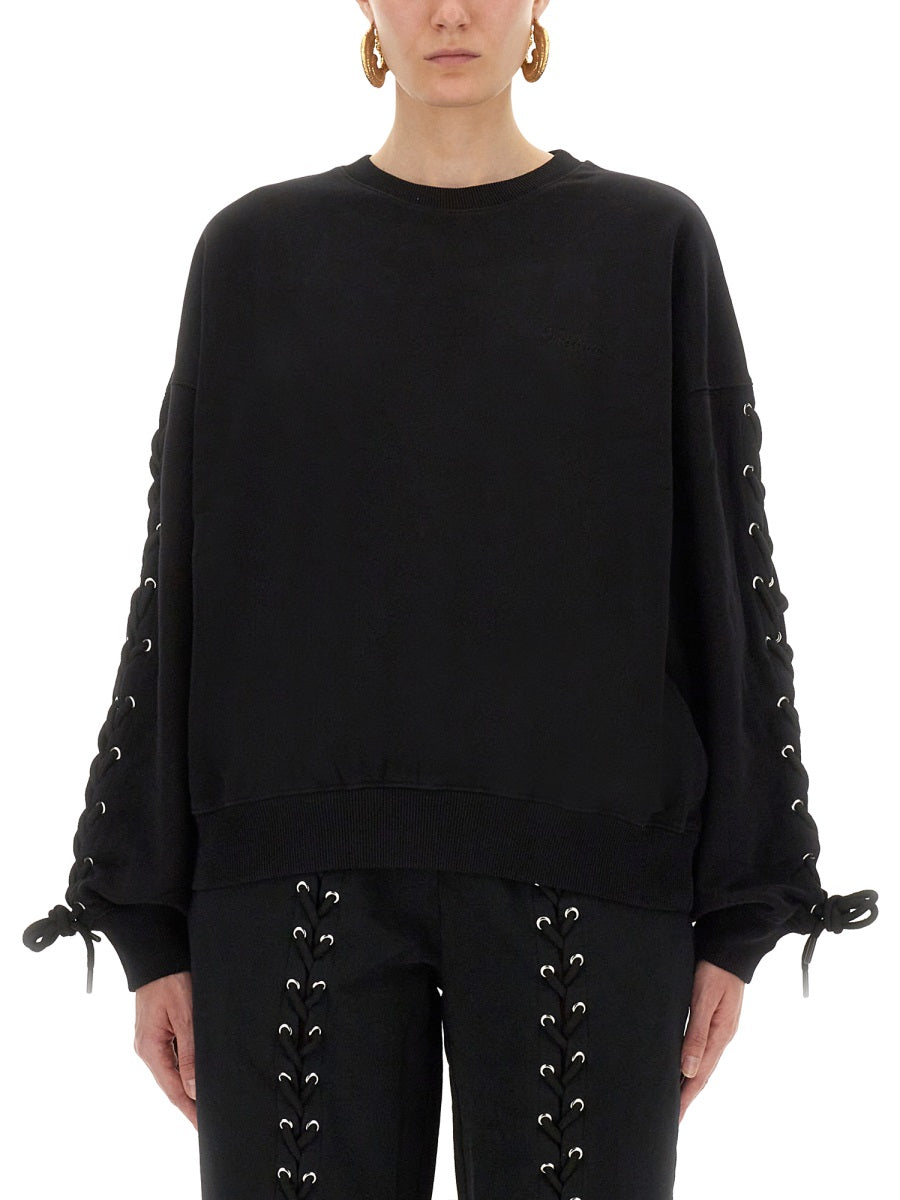 SWEATSHIRT WITH LACES
