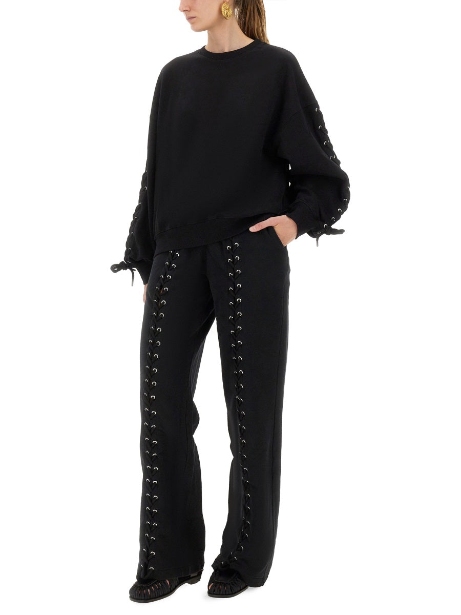 SWEATSHIRT WITH LACES