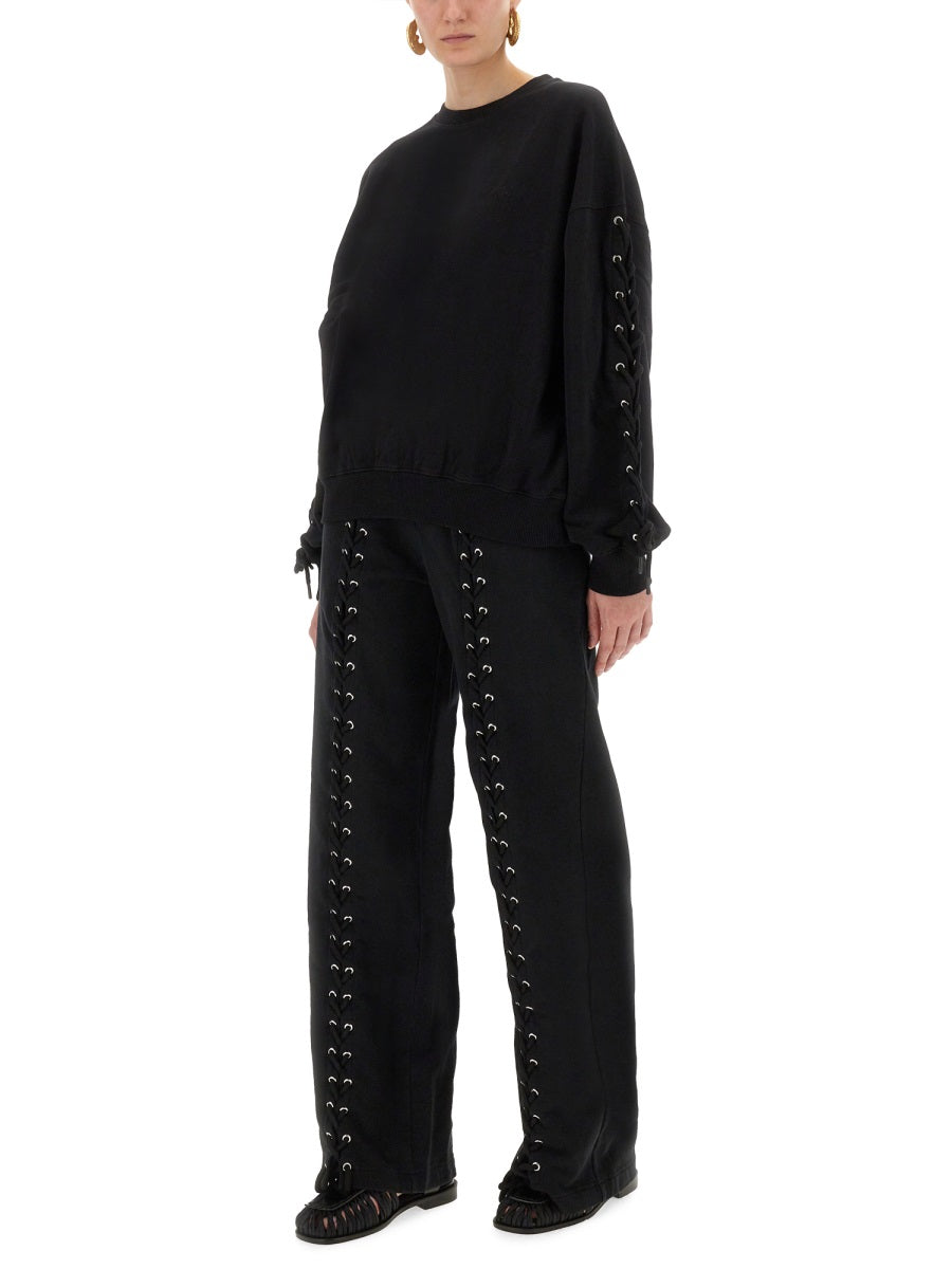 SPORTS PANTS WITH LACES