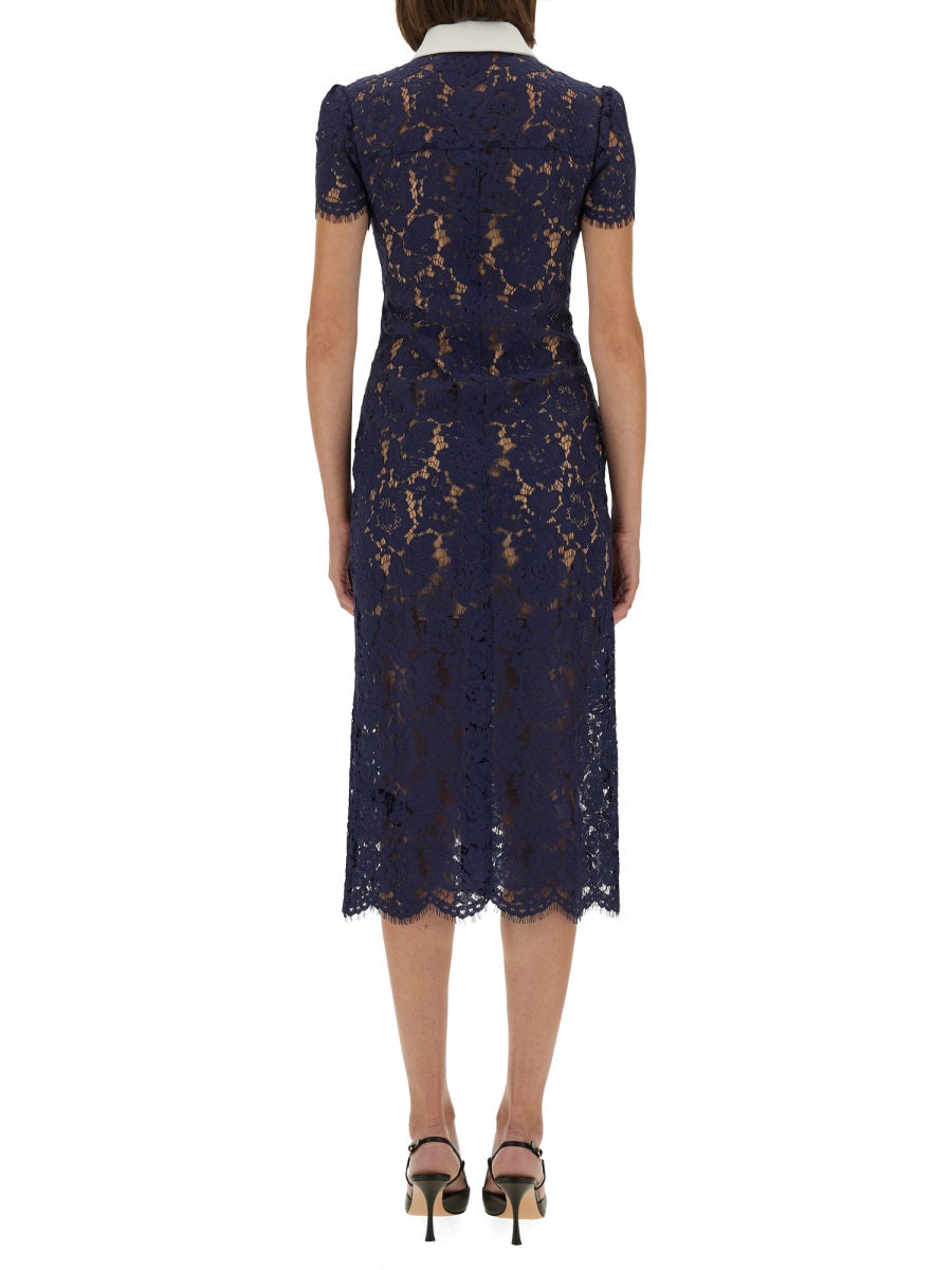 LACE MIDI DRESS