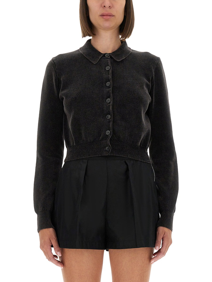 CARDIGAN WITH COLLAR