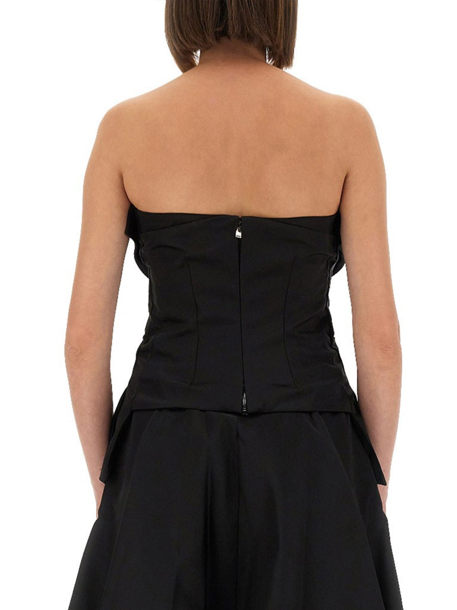 STRAPLESS CORSET TOP