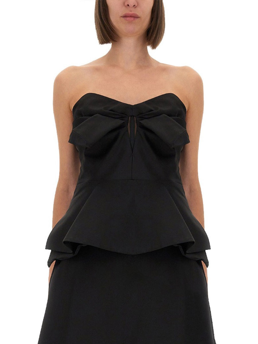 STRAPLESS CORSET TOP