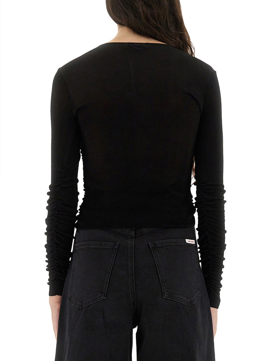 VISCOSE KNIT TOP