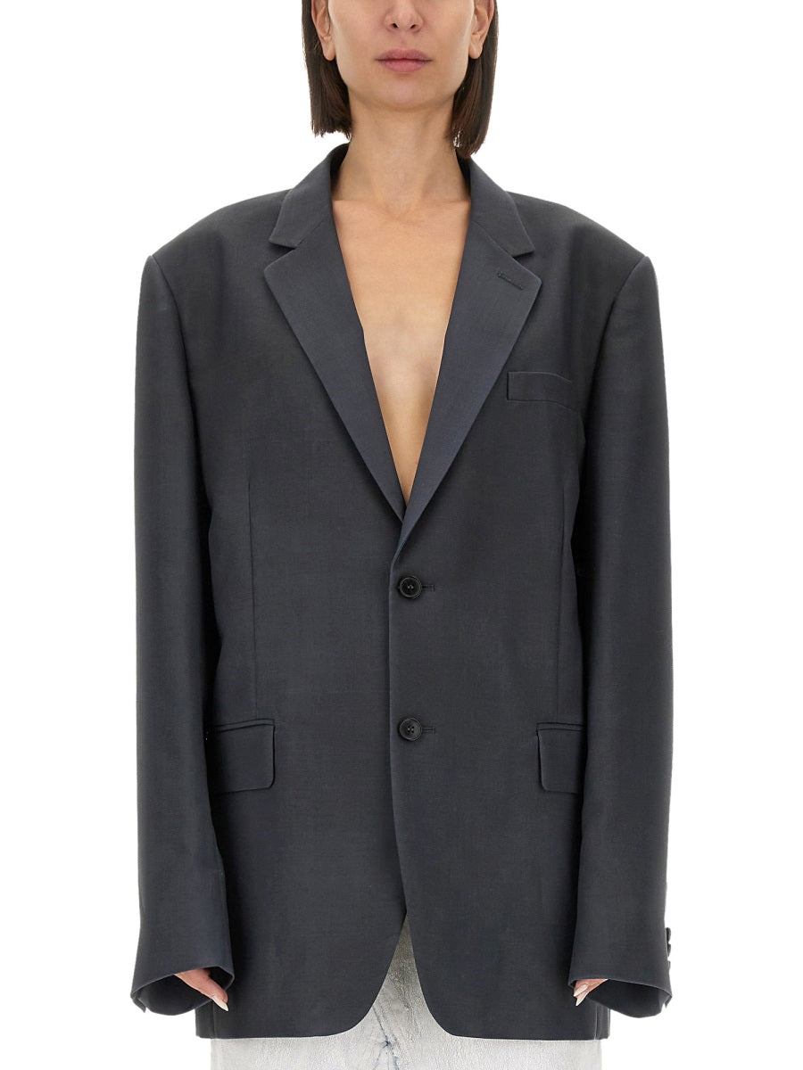 MOHAIR WOOL BLAZER