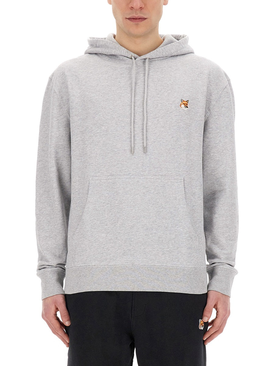 SWEATSHIRT WITH FOX PATCH