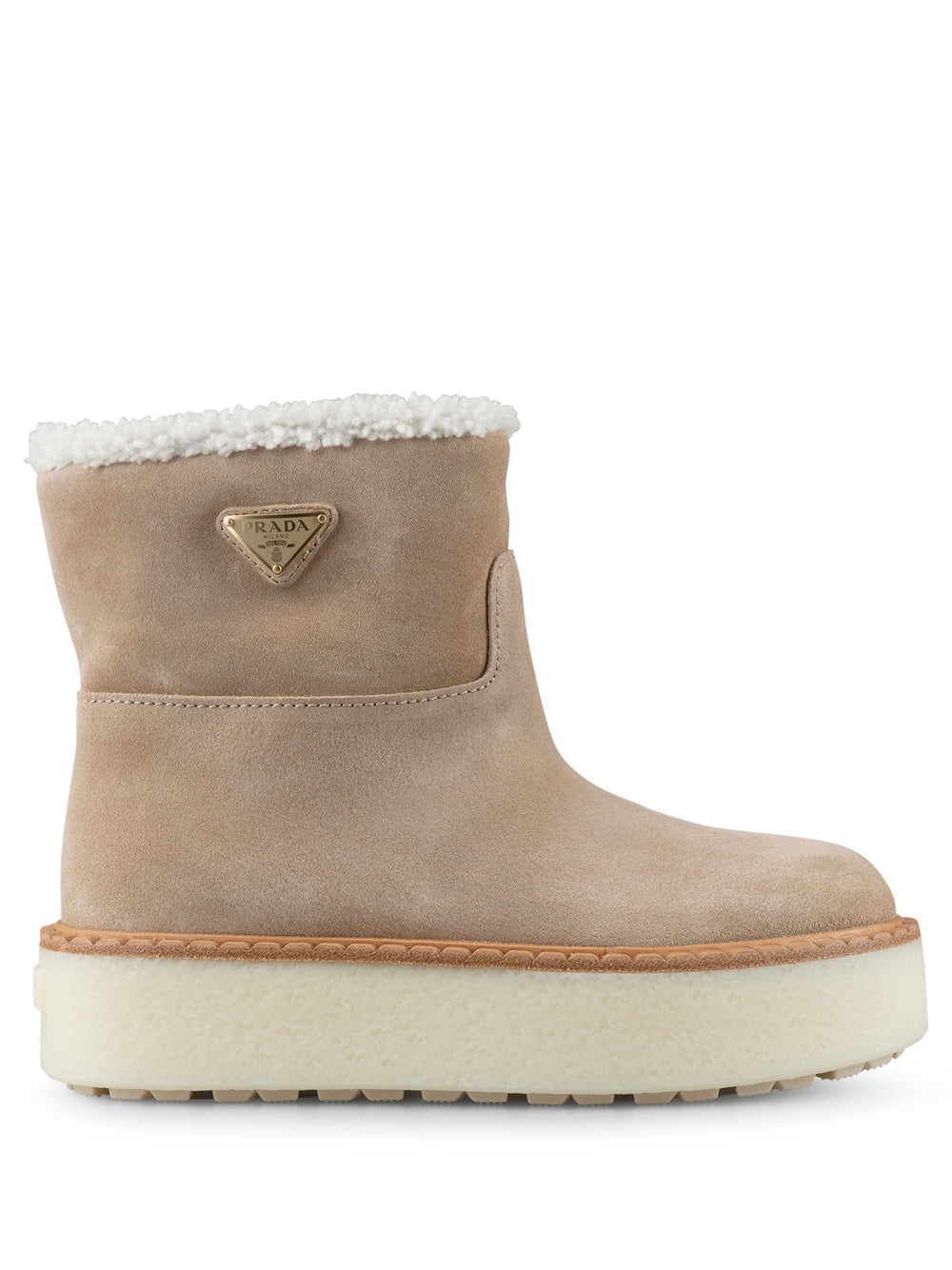 STIVALETTI CON FODERA IN SHEARLING