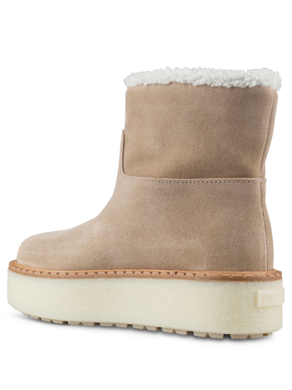 STIVALETTI CON FODERA IN SHEARLING