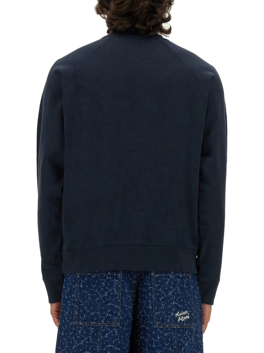 SWEATSHIRT WITH FOX HEAD PATCH