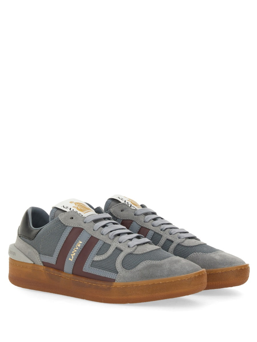 MESH, SUEDE AND NAPPA LEATHER SNEAKER