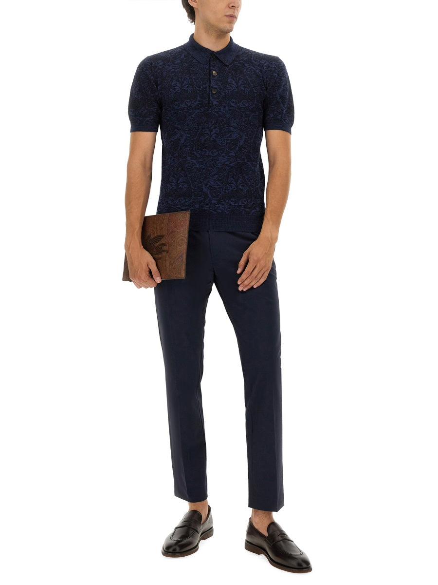 POLO SHIRT WITH PEGASUS EMBROIDERY