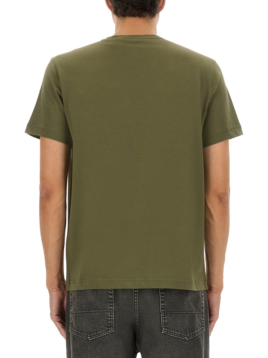 T-SHIRT WITH LOGO PATCH