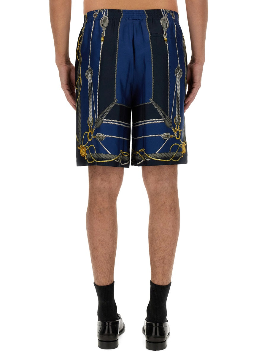 TWILL BERMUDA SHORTS