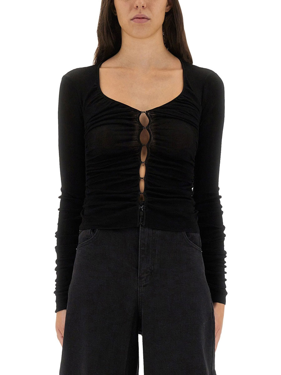 VISCOSE KNIT TOP