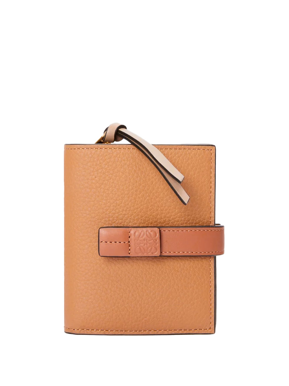 COMPACT ZIP WALLET IN SOFT GRAINED CALFSKIN