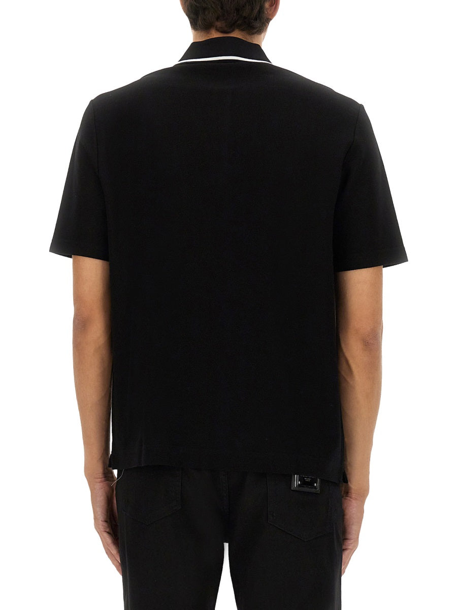 COTTON PIQUE POLO
