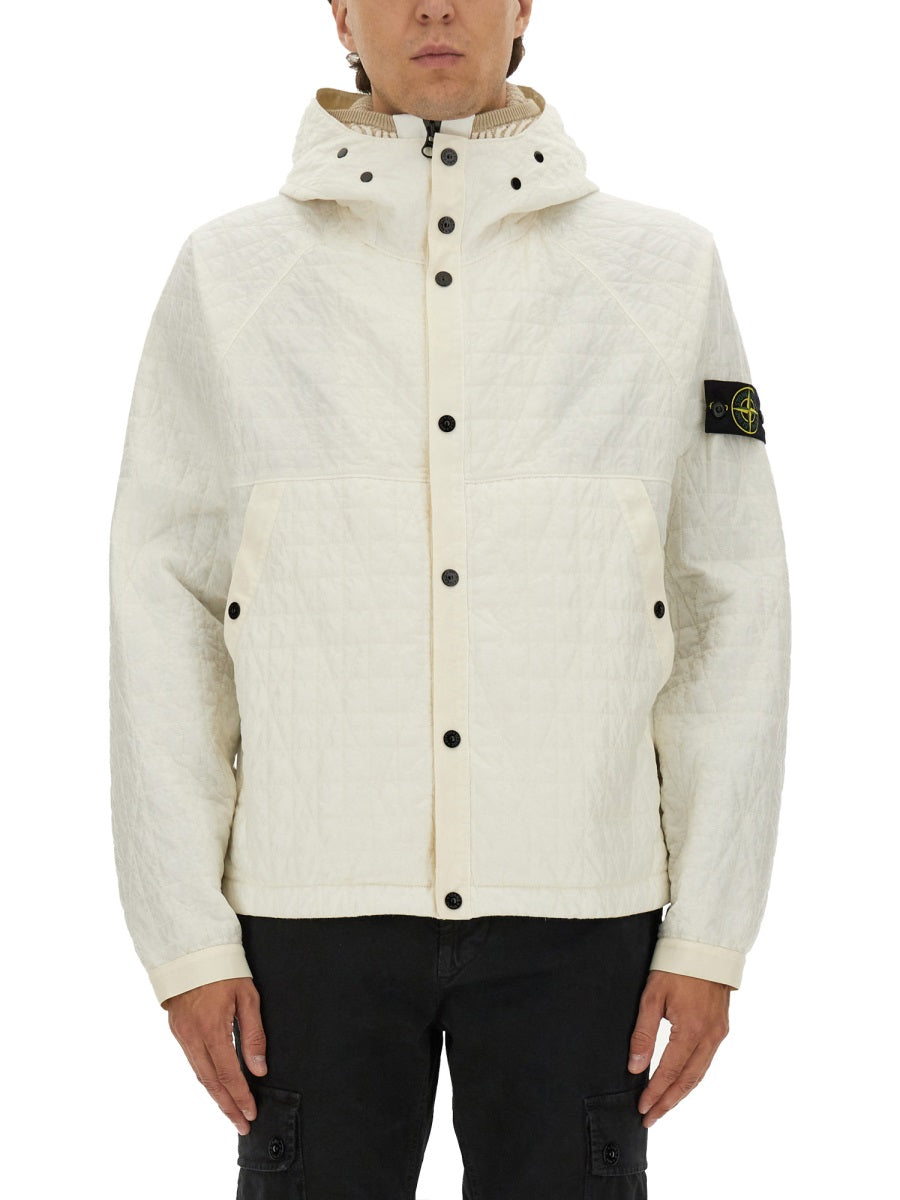 "CRINKLE REPS NY QUILTED TC" JACKET