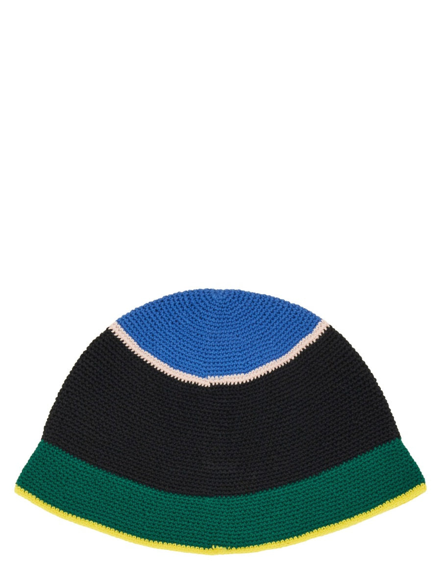 CROCHET HAT WITH LOGO