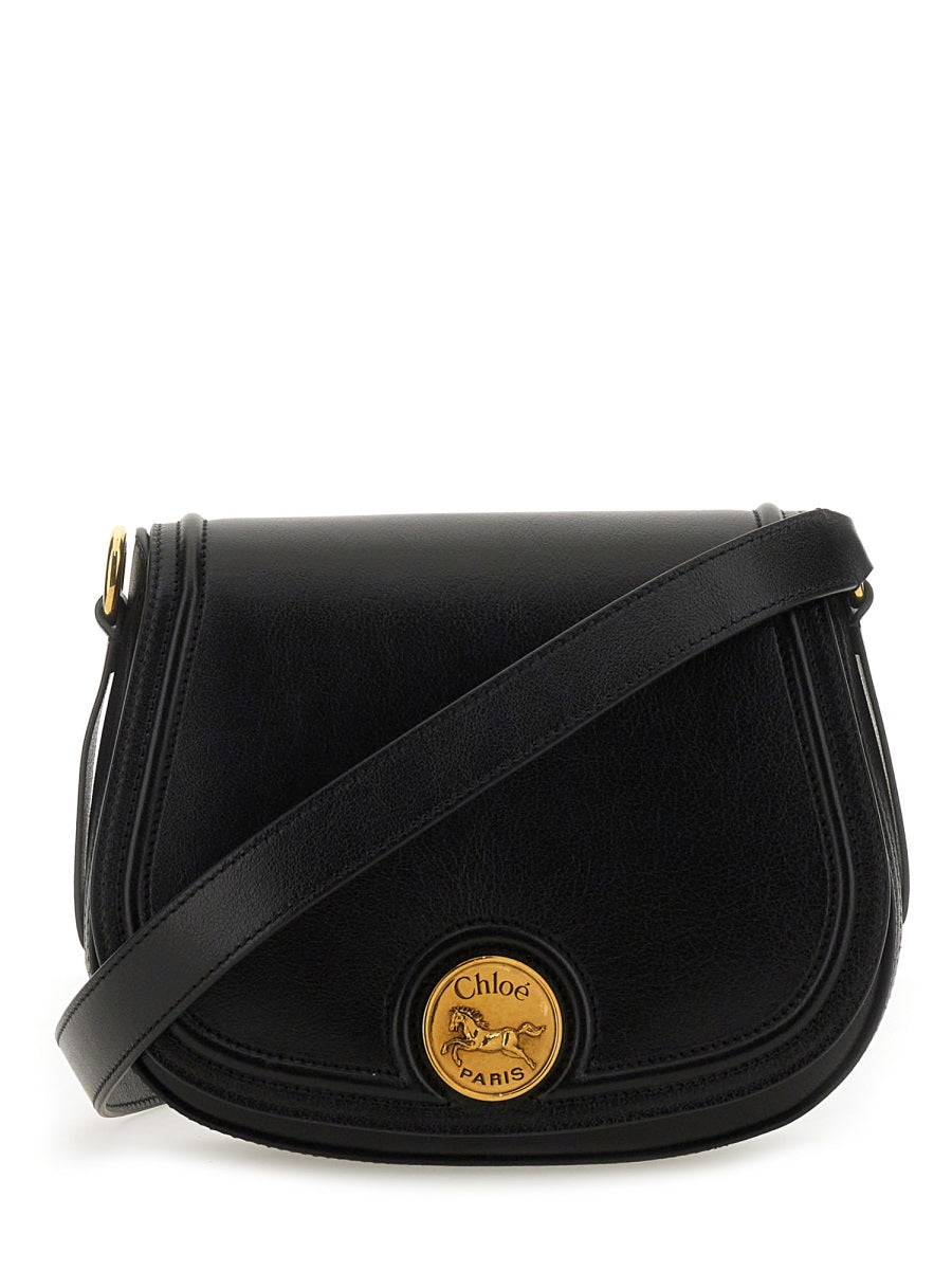 SADDLE BAG HORSE MEDAL SMALL